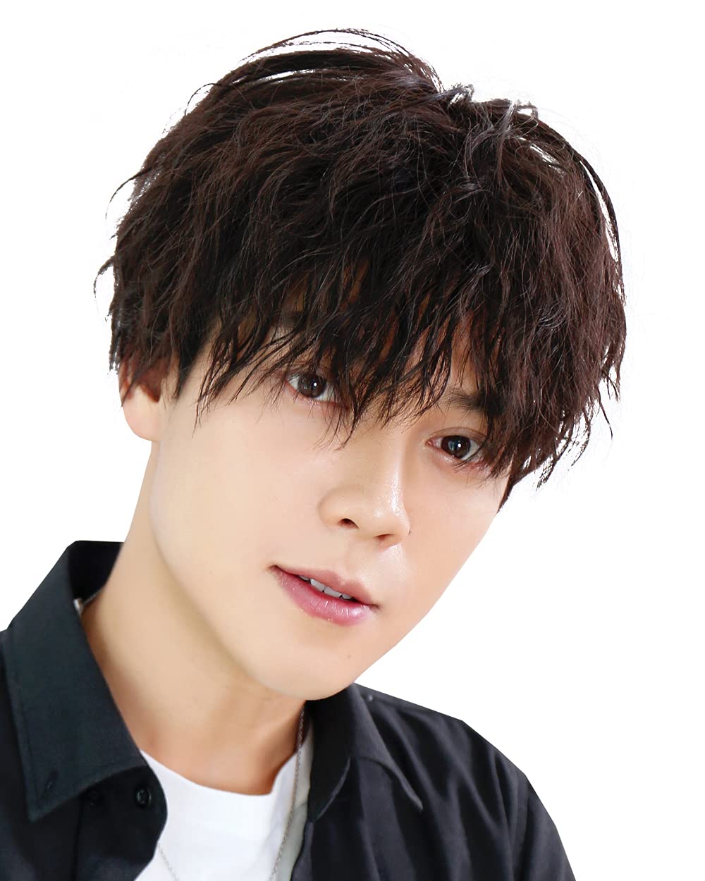 

Парики для членов Натуральные парики Короткие парики Спиральная завивка Кудри Пушистые Термостойкие Полные парики Матовый парик из волокна Сетка в комплекте Натуральный черный [Мужские парики TefuRe]