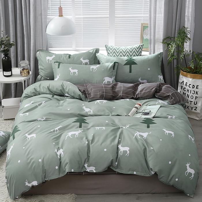 Palm Leaf Comforter Cover Black and White Bedding Set for Kids Teens Adult Women, Leaves Duvet Covers Reversible Quilt Cover Set