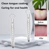 Stainless Steel Tongue Scraper Cleaners For Oral Hygiene Fresh Breath Tongue Scraper Toothbrush Tongue Cleaner