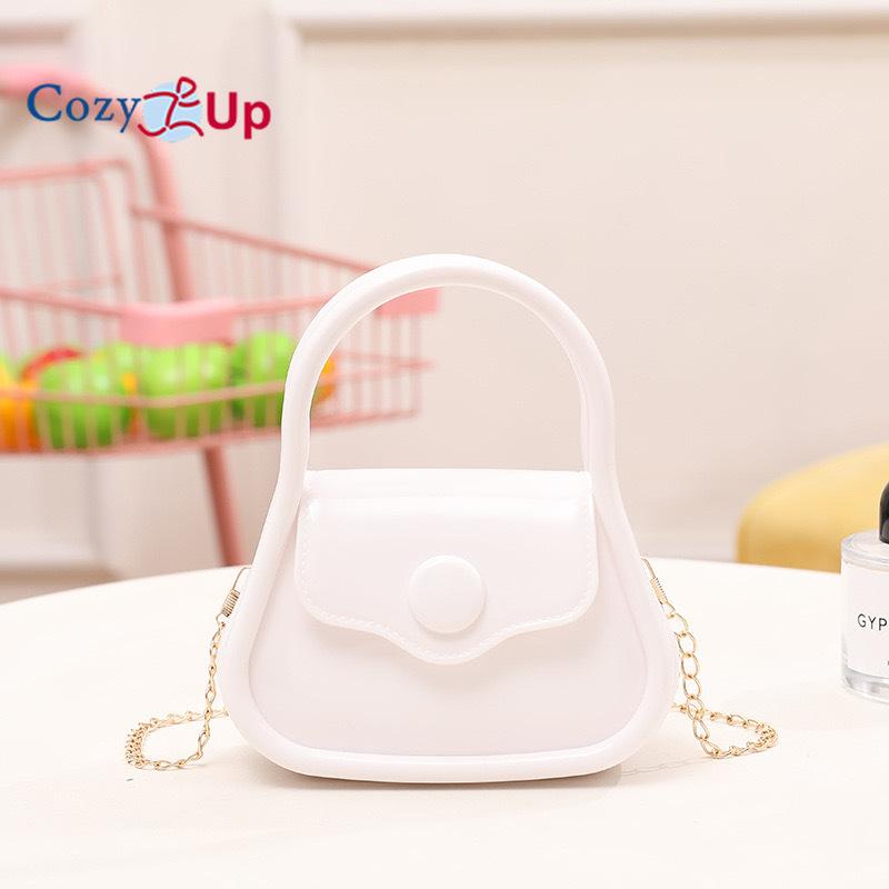 

Жіноча сумочка Cozy Up Silicone Jelly Bag М яка європейська сумка ПВХ 17x12x7cm білий