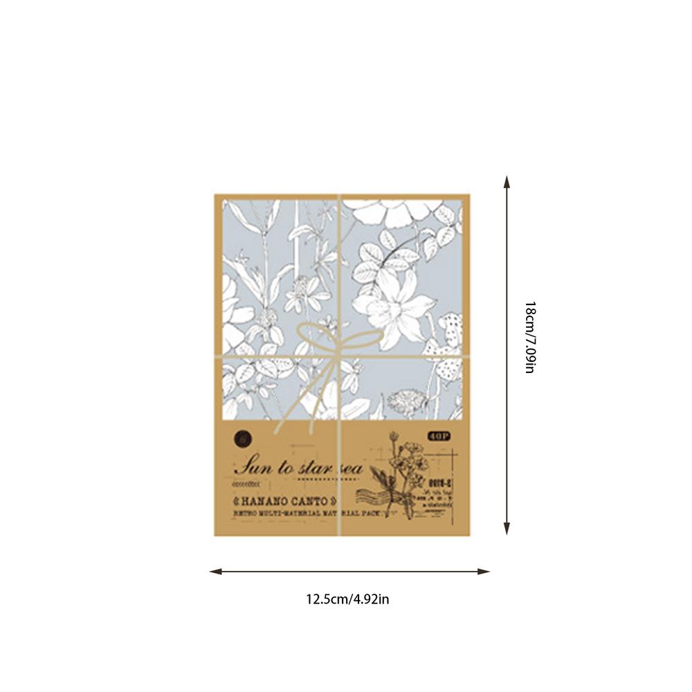 

Бумага для скрапбукинга в цветочном саду, винтажный декор комнаты, плакаты, декоративные листы из скрапбукинга, бумага для дневника, мальчик и девочка