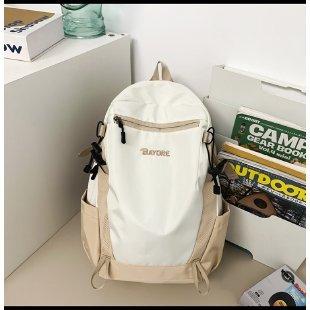 Schoolbag trendy brand backpack women's new outdoor college student mountaineering backpack couple travel lightweight simple large-capacity schoolbag