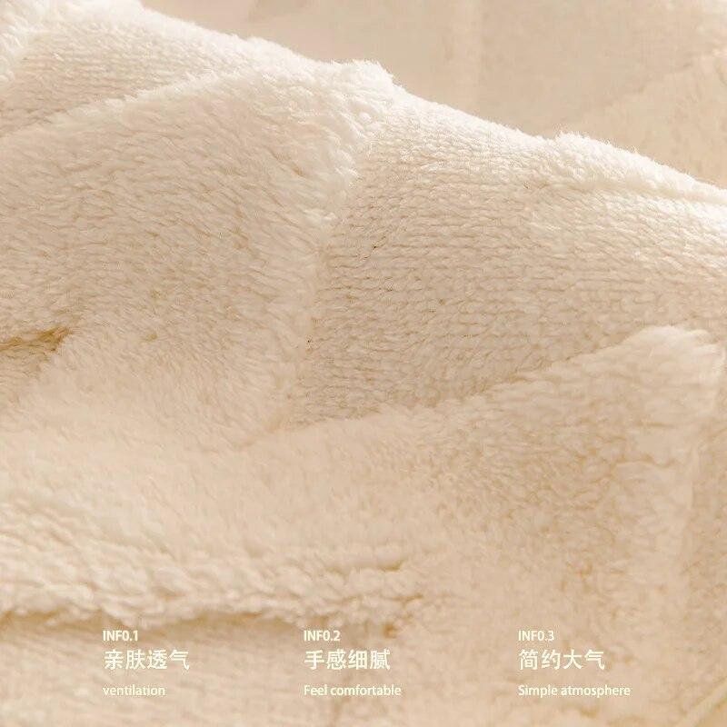 Solid Plush Sofa Cover Winter Thickened Sofa Cushion Cream Style Anti Slip Dust Multi-color Optional Comfortable Towel Cloth