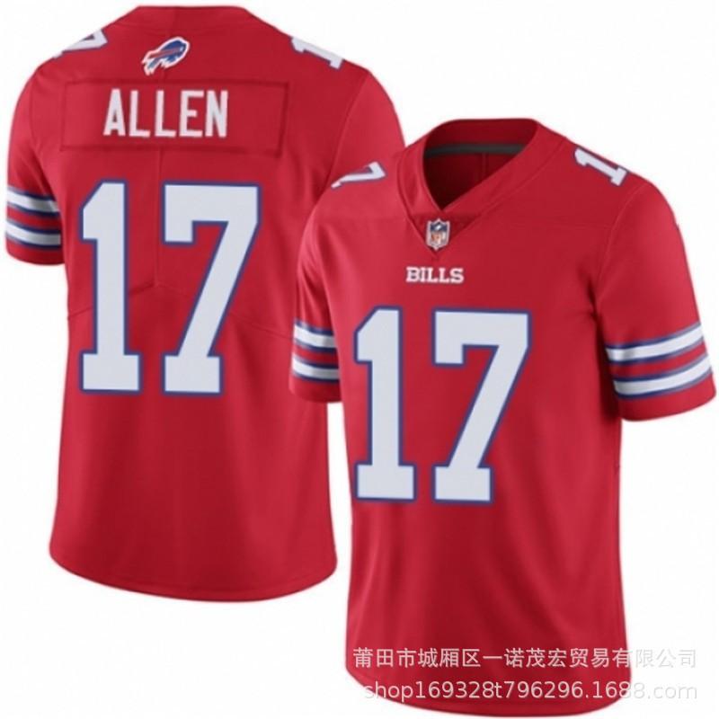 Buffalo Bills Football Jersey Embroidered Team Sports Uniform Men