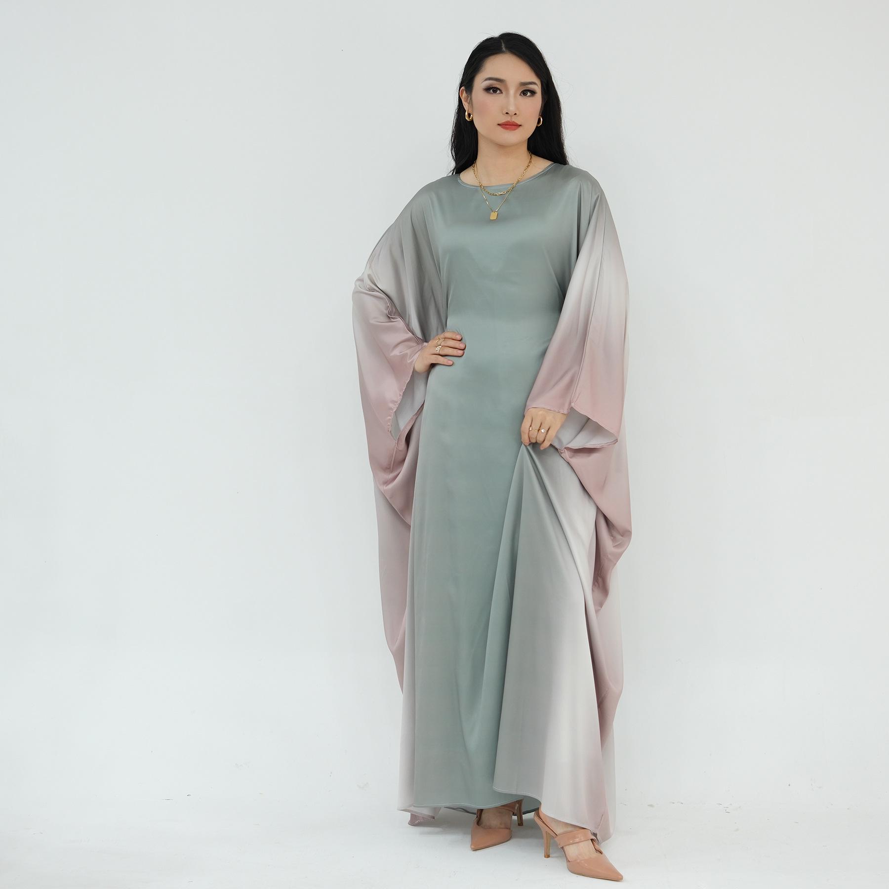 

Gradient Color Plus Size Waist-Cinching Dress Size 3