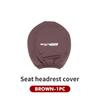 ABCDGC1 Car Seat Headrest Anti-Dirty Elastic Pillow Protective Cover For KIA K5 K2 Optima Soul Spectra Niro Cadenza Sephia Carens