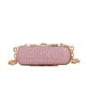 Fashion Mini Chain Decorative Bag PVC Mouth Red Bag High Quality Pen Case Women'S  Hand Bags
