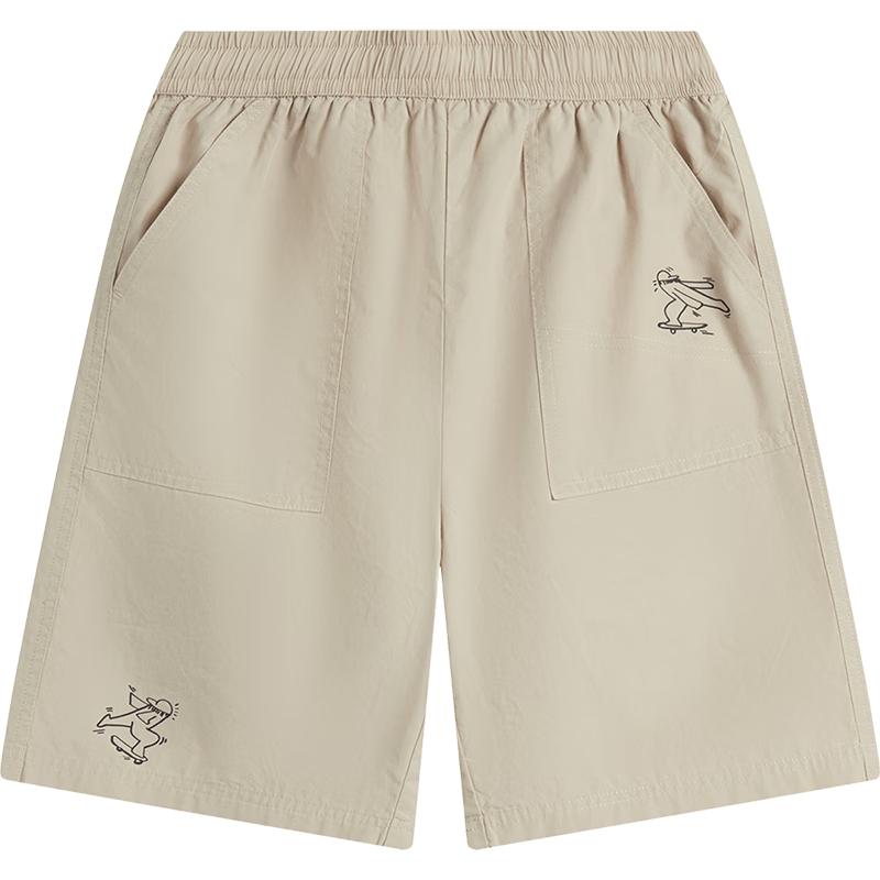 Li-Ning Kids Boys Pure Cotton Athletic Shorts 150