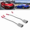 Pair Car Speaker Wire Harness Adapter Plug Modification Replacement for Acura Accord