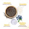Mamaearth Chia Oil-Free Sunscreen SPF50 PA++++ For Oily Skin With No White Cast Lightweight Tan Protection Hydrating Matte Glow 50g