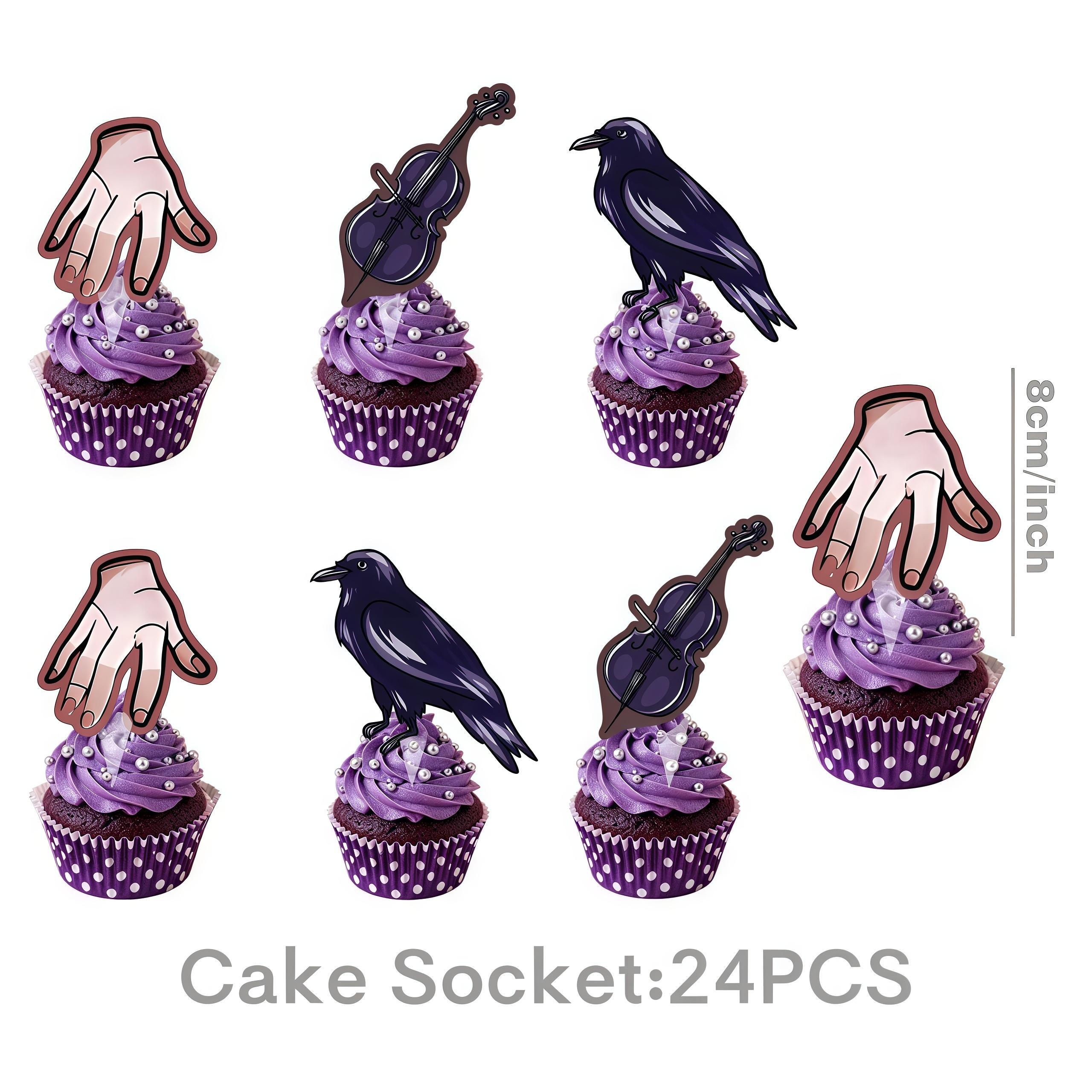 

Birthday Party Decorations Supplies Kit Balloons Cups Plates Backdrop Banner Addams Theme Birthday Cake Decor Kids Favor Gifts other
