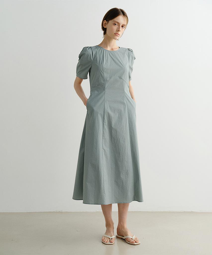 Ia Raye Dress (Greyblue)
