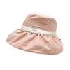 Casual Sun Protection Hat With Big Brim For Summer Outdoor Travel And Face Slimming