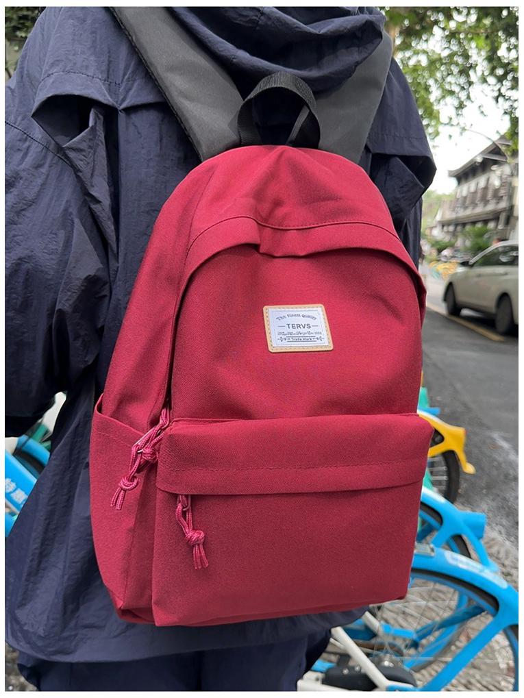 Trendy lett ryggsekk med stor kapasitet for ungdomsskoleelever