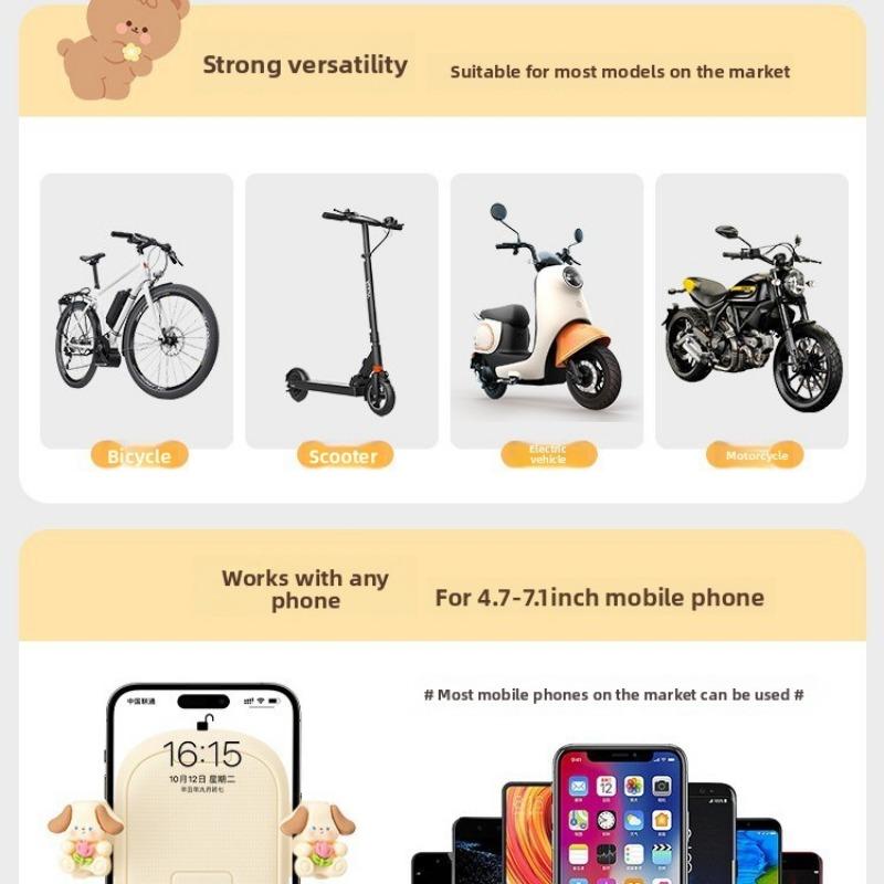 Cute Mobile Phone Car Stand, New Car Air Outlet Navigation Gravity Support