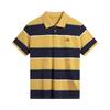 Weiches und einfaches gestreiftes kurzärmeliges Poloshirt Herren Oberteile APLV255-4