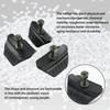 LINGQI RACING Wheel Rim Inner Tire Lock 1.6" 1.85" 2.15" For Motocross Dirt Bike ATV Scooter Motorcycle Body Systems Safe Bolt