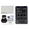 Plastic 301 Guitar Pickup with Tuner Presys Guitar Preamp EQ Equalizer Guitar Tuner Guitar Soundhole EQ Parts Accessories