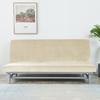 Cover For Sofa Bed 190-210Cm Cream Velour