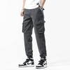 Overalls Men's New Retro Multi-pocket Ruffian Handsome Loose Straight Casual Trendy Pants Men's Advanced Sense