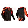 FOX Downhill Anzug schnelltrocknend atmungsaktiv Langarm T-Shirt Oberteil Herren Bergmotorrad Anzug Rennanzug Offroad Radsportanzug