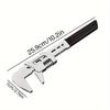 1pc F-type Wrench Right Angle Wrench Adjustable Spanner Pipe Wrenches Wide Jaw Opening Wrench F Spanner F Type Wrench Movable