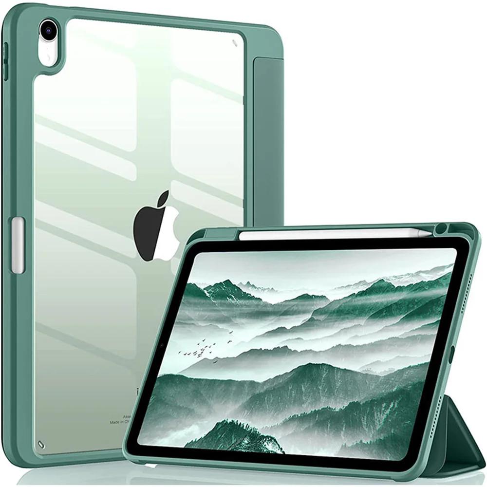 Fashion Case for IPad 11th A16 Generation Case for IPad Air 11 13 M3 M2 10th 10.9 A2696 A2757 A2777 with Pencil Slot Cover