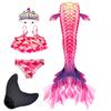 Girls Mermaid Swimsuit Children's Mermaid Tail Mermaid Swimsuit Set Bikini Set 2025 New