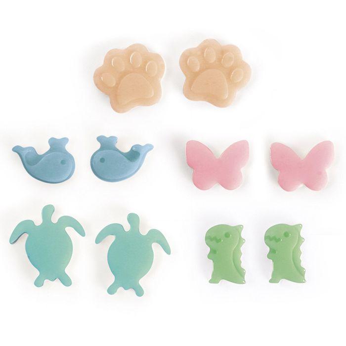 Moules en silicone pour bijoux - GRAINE CREATIVE - Animaux - Multicolore - Mixte - 35x20x5mm