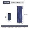 Ultralight Portable TPU Inflatable Camping Pad - Moisture-Proof, Single/Double, Foot-Press Design