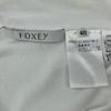 FOXEY 36823 White Upper Standard Long Sleeve Cardigan Tops 40 whiteUsed