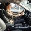 Ergonomic Memory Foam Car Seat Cushion, Anti-Pressure Hip Support Pad for Long Driving