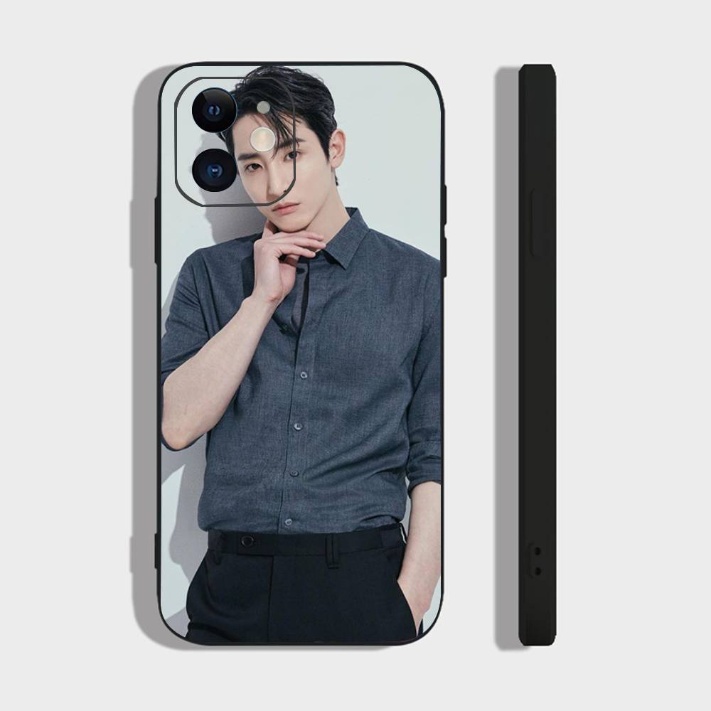 Korean Celebrity Lee Soo Hyuk Phone Case For IPhone 17 Air 16 15 14 13 Pro Max 11 12 Black Silicone Cover