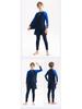 2025 Kids' Quick-Dry Boys' Long-Sleeve Rash Guard & Trunks Set