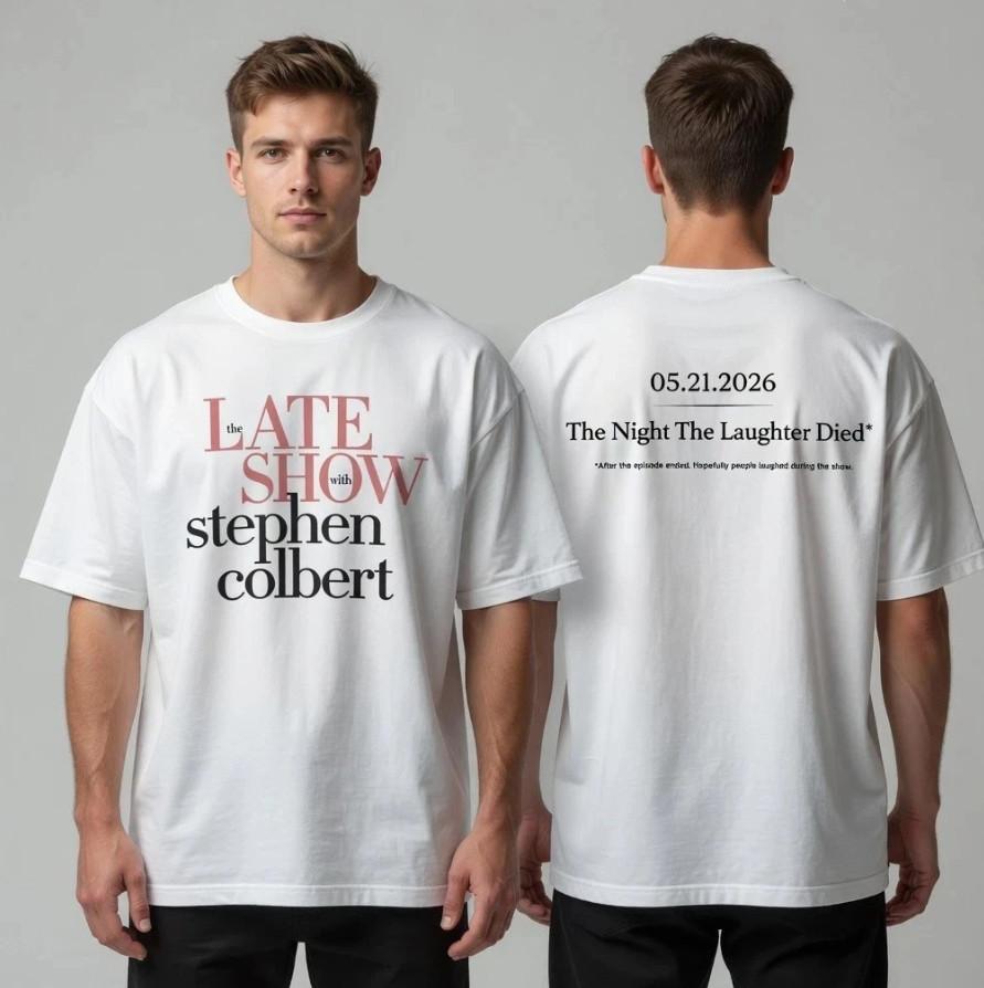 Late Night Talk Show Final Episode 2026 Thank You Fans Graphic T-Shirt S