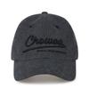 CHOWOO BASE CHOWOO LOGO DENIM CAP-GRAY