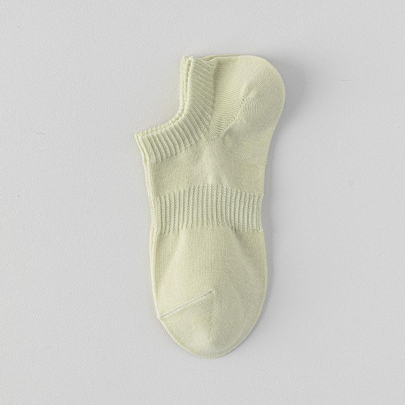 Women's Non-Slip Cotton Low-Cut Invisible Socks - Spring/Summer Thin, Anti-Pilling Short Socks