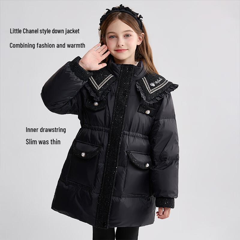 Lätt mellankort dunjacka för flickor från Disney