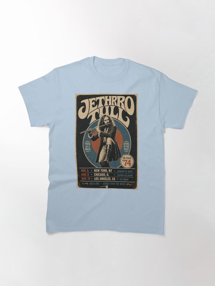 Jethro Tull Jethro Tull 1974 Tour Poster Classic T-Shirt