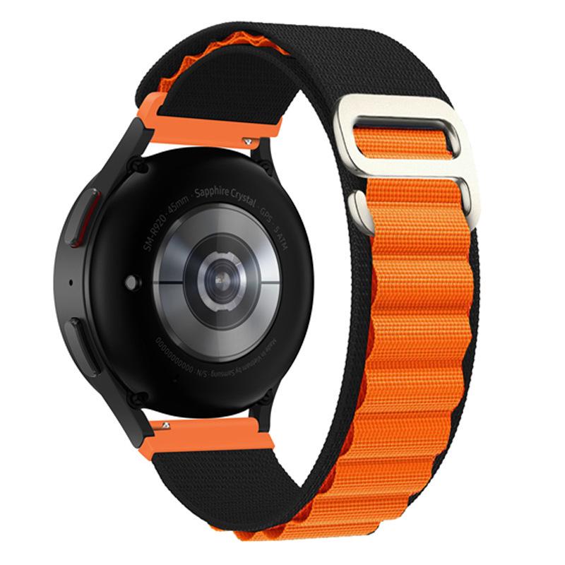 Compatible with Huawei GT6/5/4 Pro and Samsung Watch7/6, 22mm Universal Alpine Nylon Loop Strap.