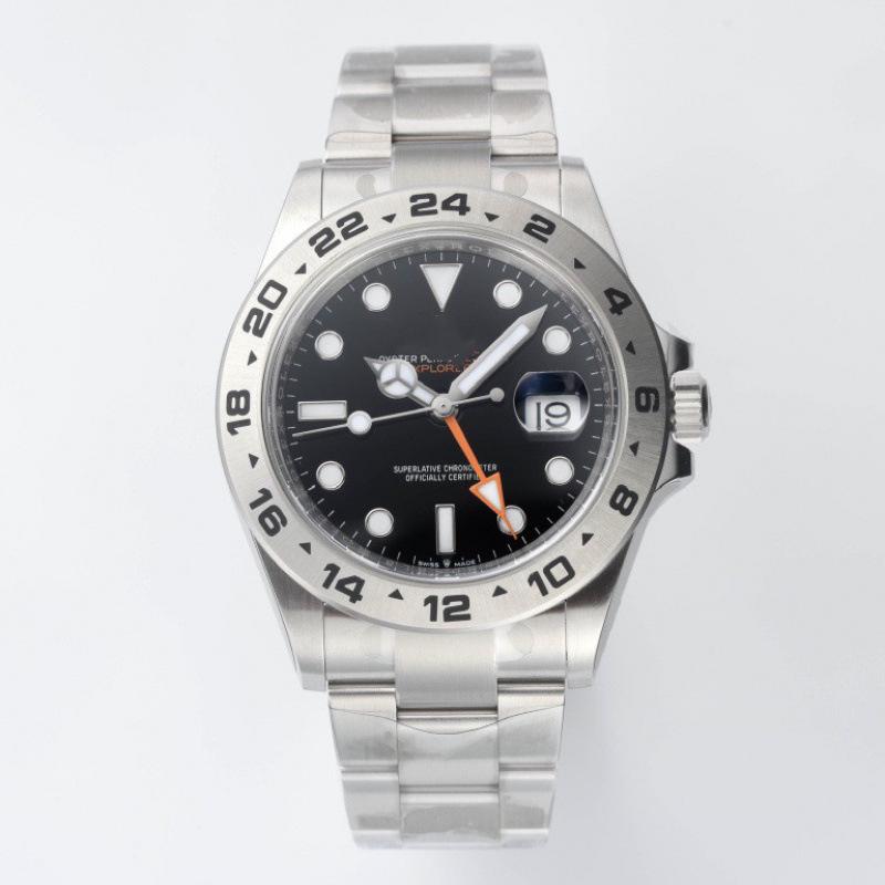 Rolex Yacht-Master Herren Klassische Sport Quarzuhr Mechanische Uhr mit großem Zifferblatt Kalender.