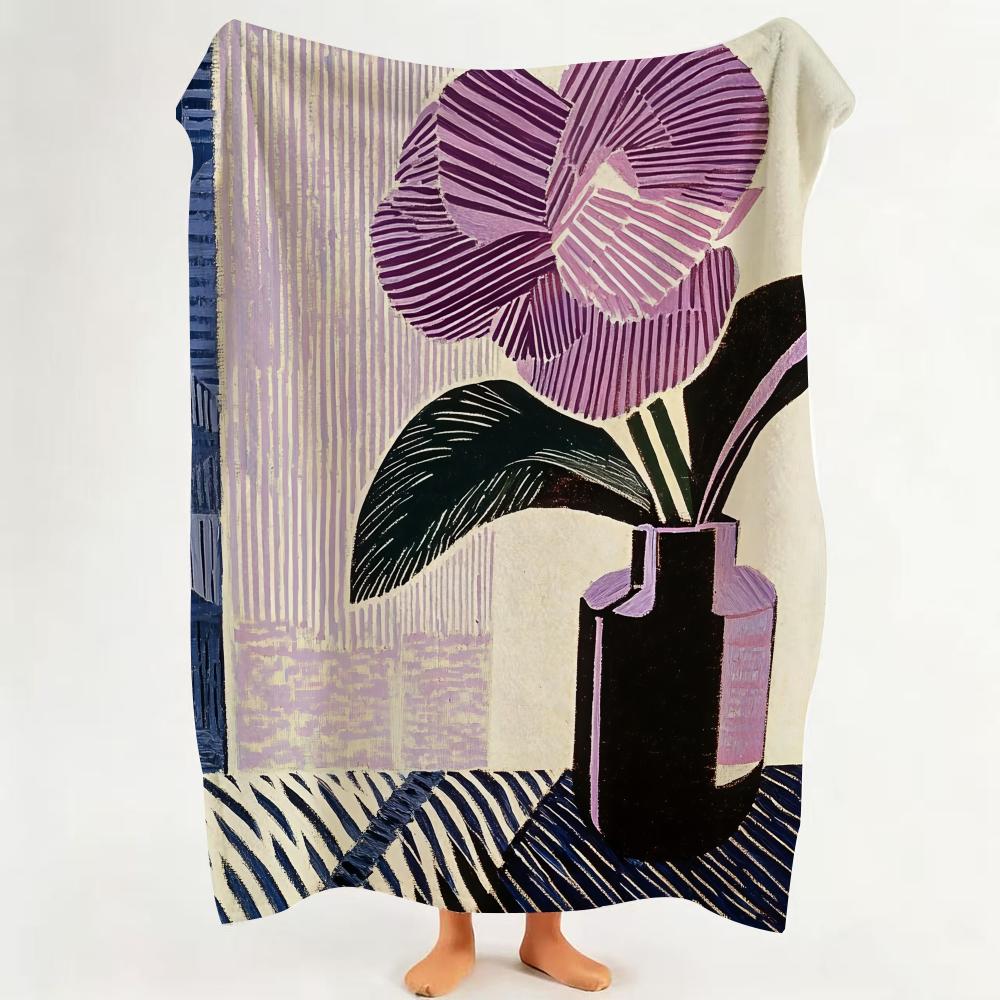 

Art a arrangement a art Throw Flannel Throw Blanket Suitable for Sofa Living Room Bedroom 75cmx90cm