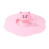 Anti-Dust Silicone Cup Lids Cartoon Cup Sealed Lid Cold/Heat Resistant Drinking Cup Lid Leakproof for Coffee Beer Mug Wine Glass