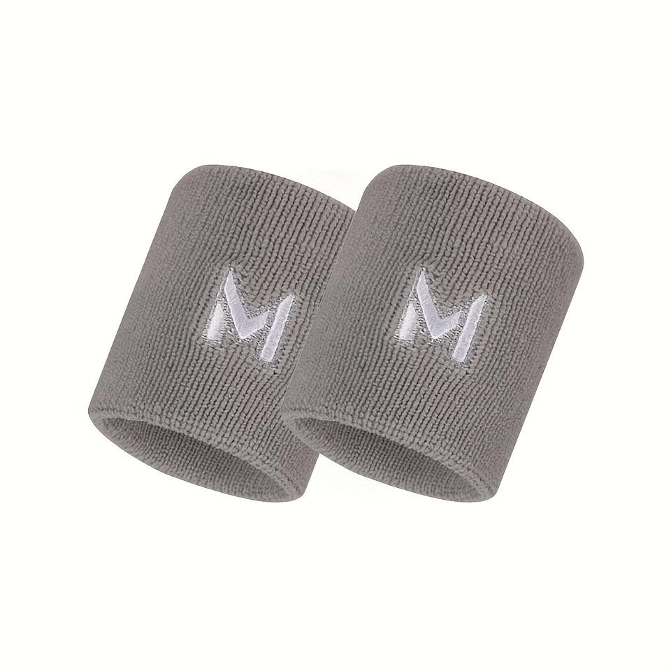 2pcs Sports Wristbands, Sweat-Absorbent and Breathable, for Men and Women, Fitness and Basketball Wrist Sleeves