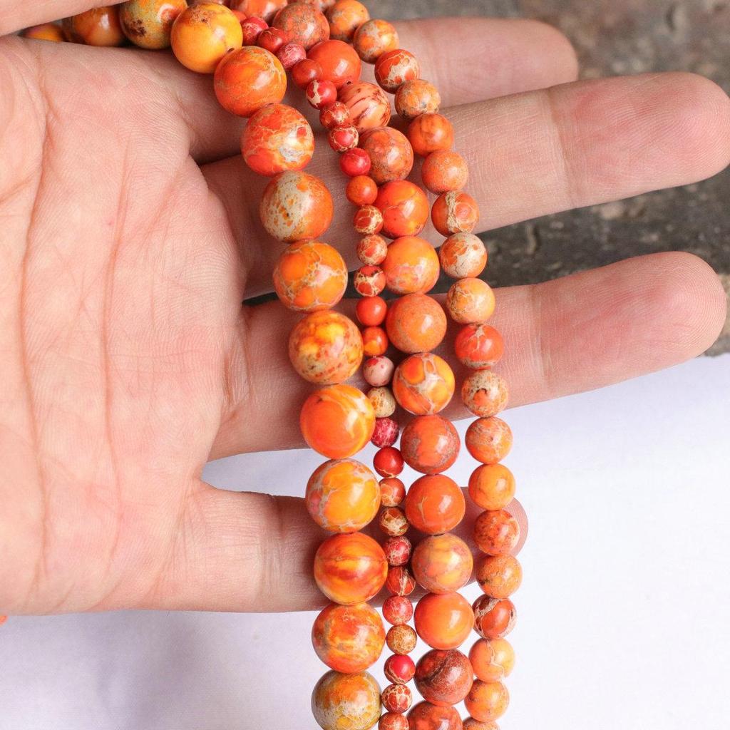 Emperor Pine Natural Stone Beads for DIY Jewelry Accessories