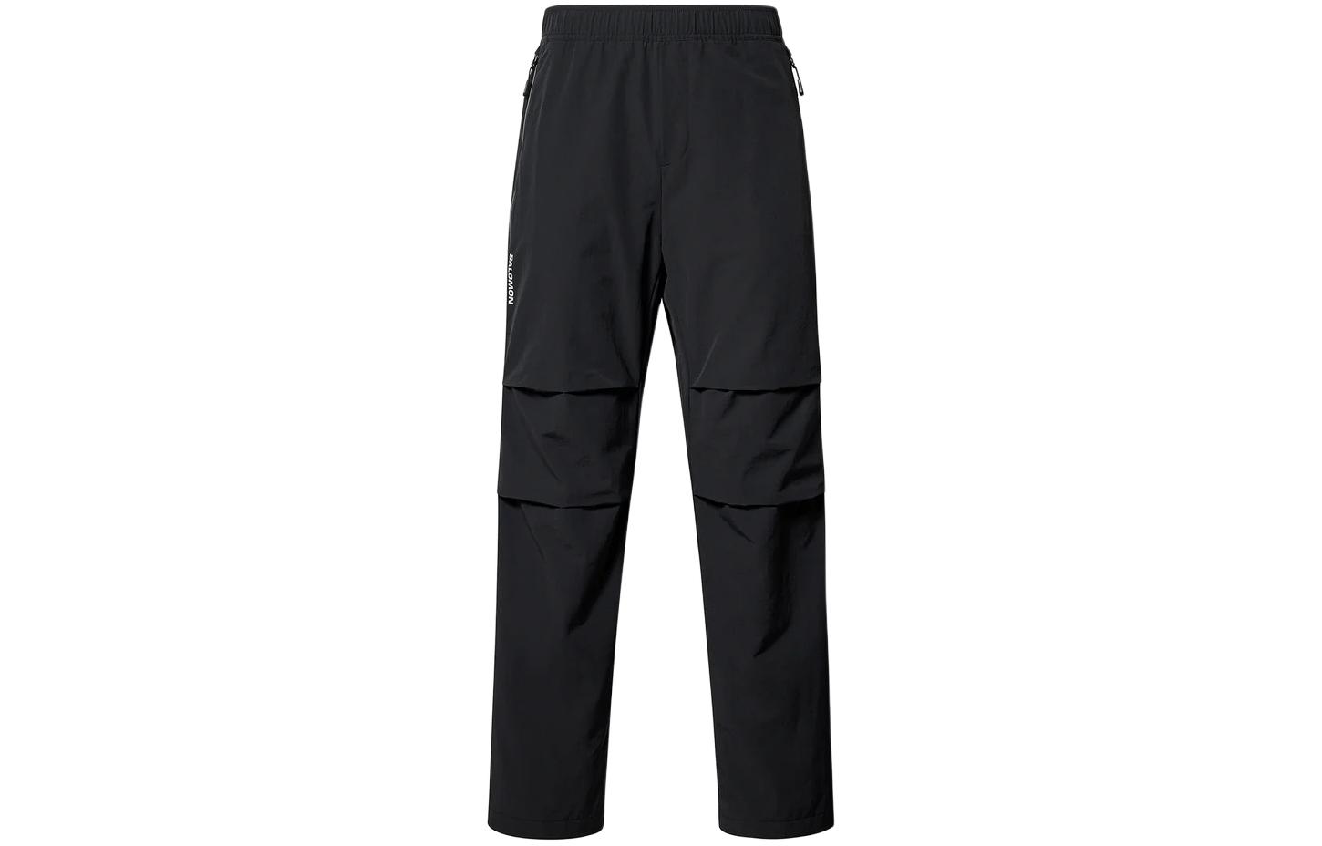 SALOMON Casual Pants Unisex Black LC2392100 M