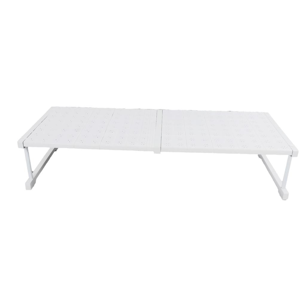Expandable Closet Shelf Storage Rack Easy To Install High Load Bearing Capacity Space Saving