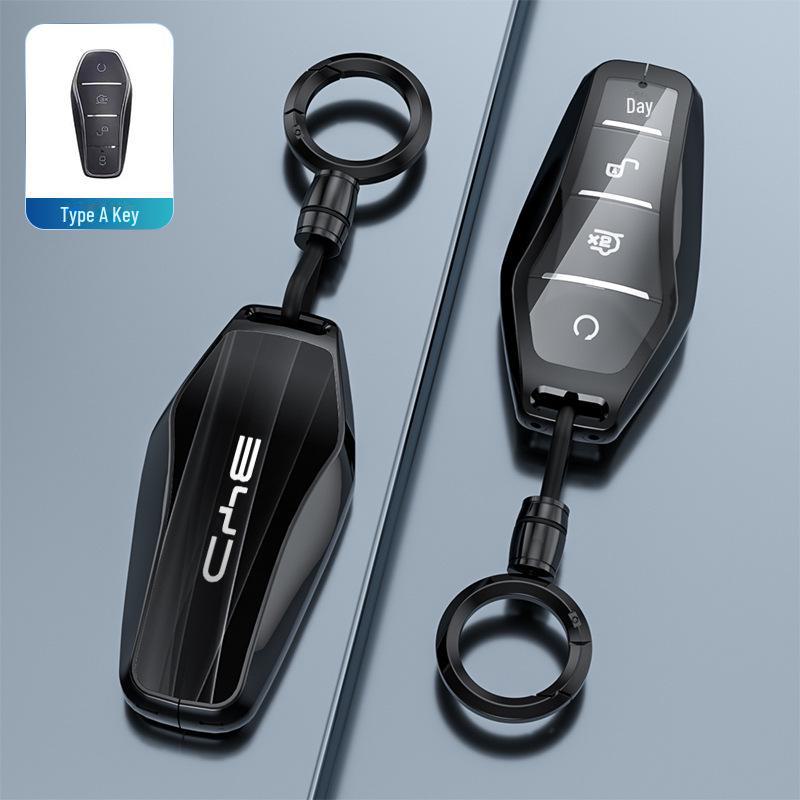 BYD Autókulcs Tok Qin Plus, Seagull, Yuan, Dolphin, Destroyer 05, Han EV, Song L, Tang és Seal modellekhez.