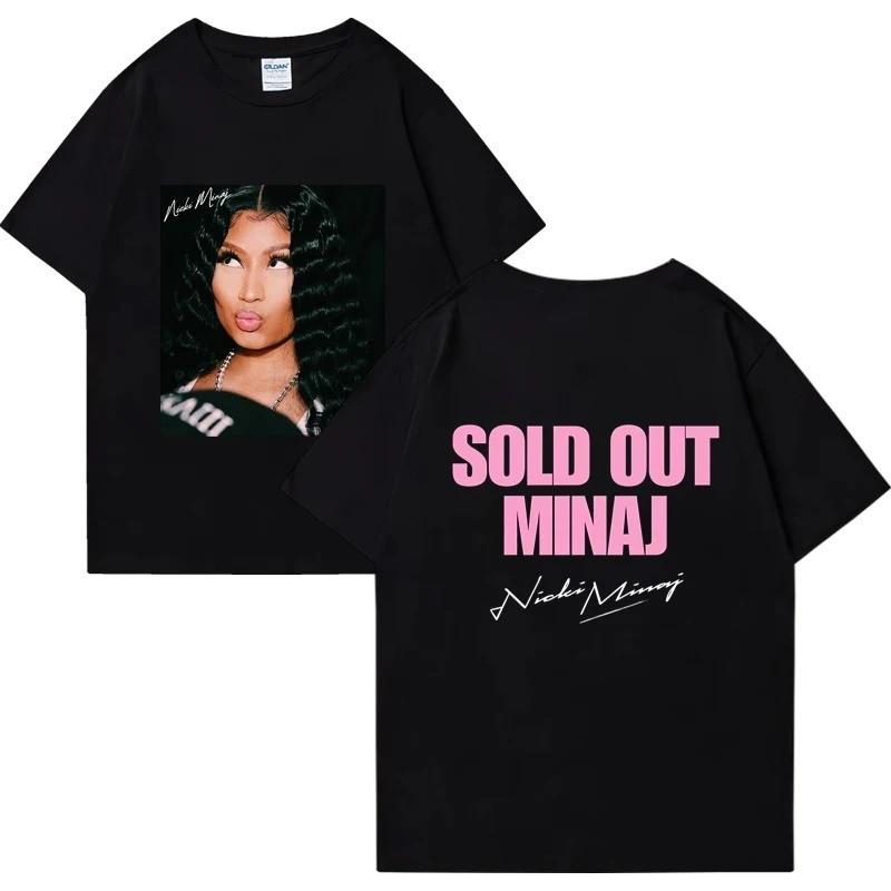Nicki Minaj Pink Friday 2024 Tour Tshirt Vintage Oversized Unisex Tee