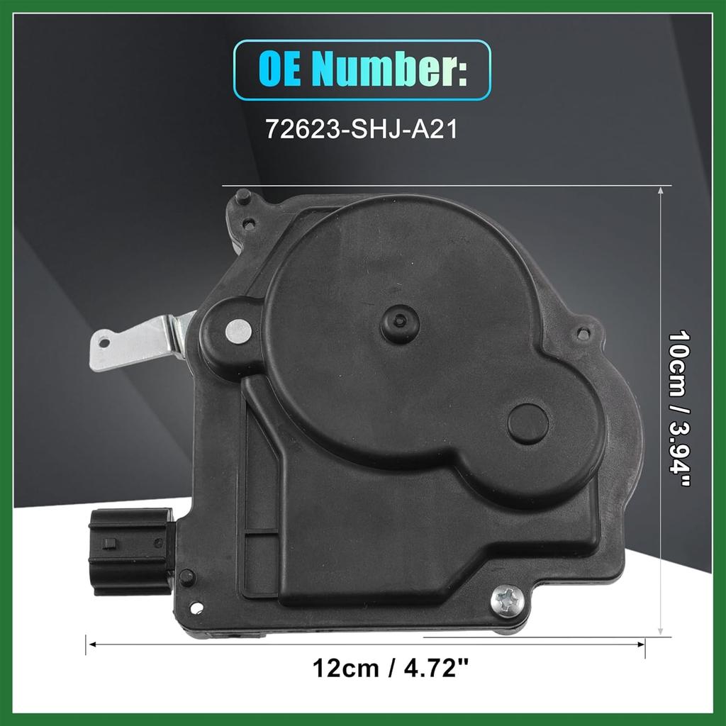 Motoforti Replacement Rear Right Side Power Door Lock Actuator Motor for Honda Odyssey 2005-2010 5-Door Side Slide Door Lock Door Latch Actuator